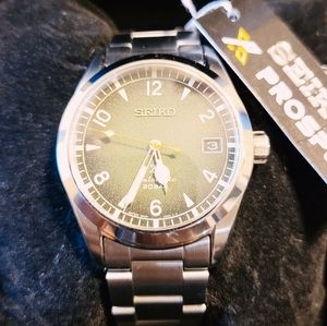 Seiko SBDC115 Alplinist Automatic watch Green dial